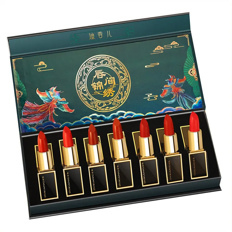Seven Fairies Carved Lipstick Set
