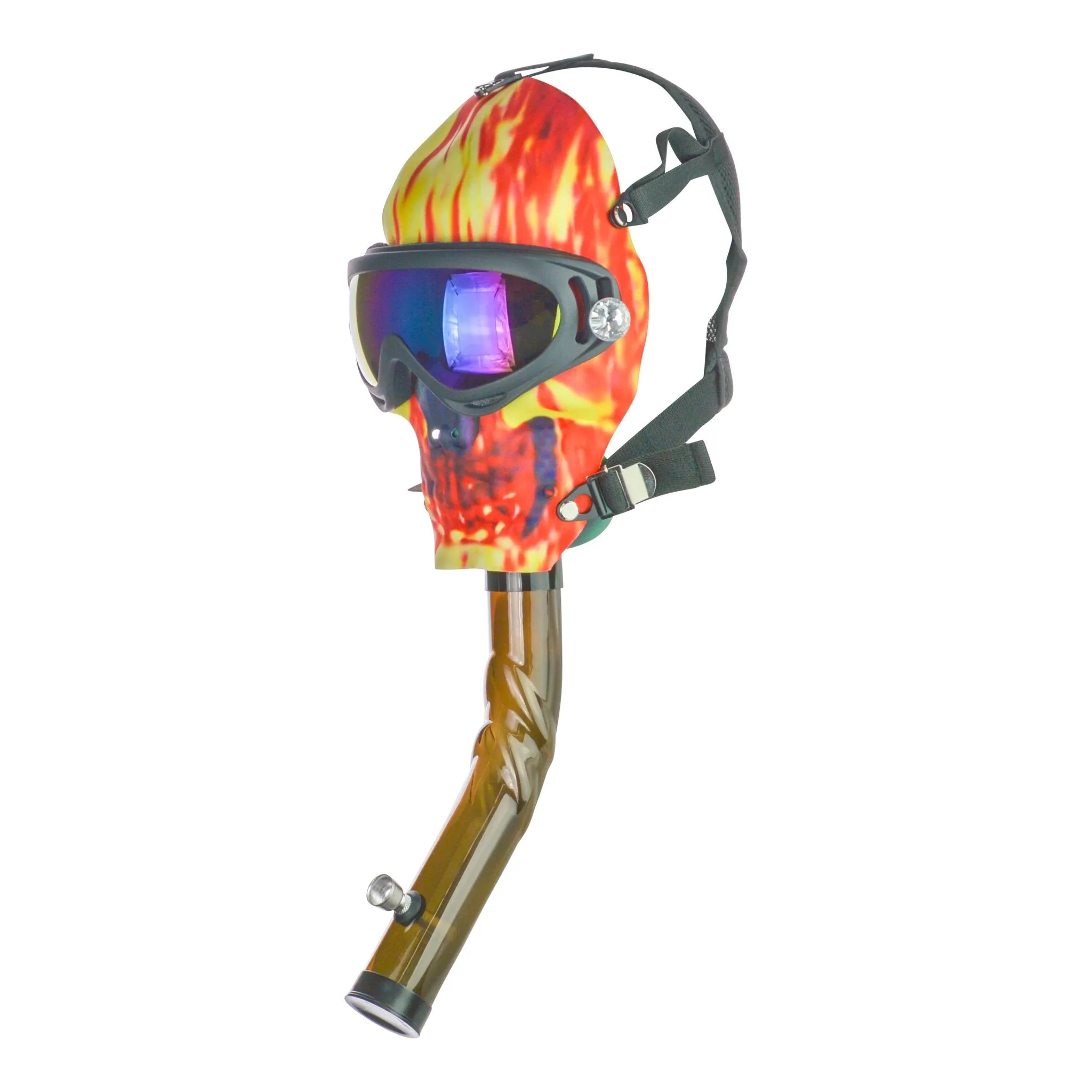 Silicone Mask Bong - 11in
