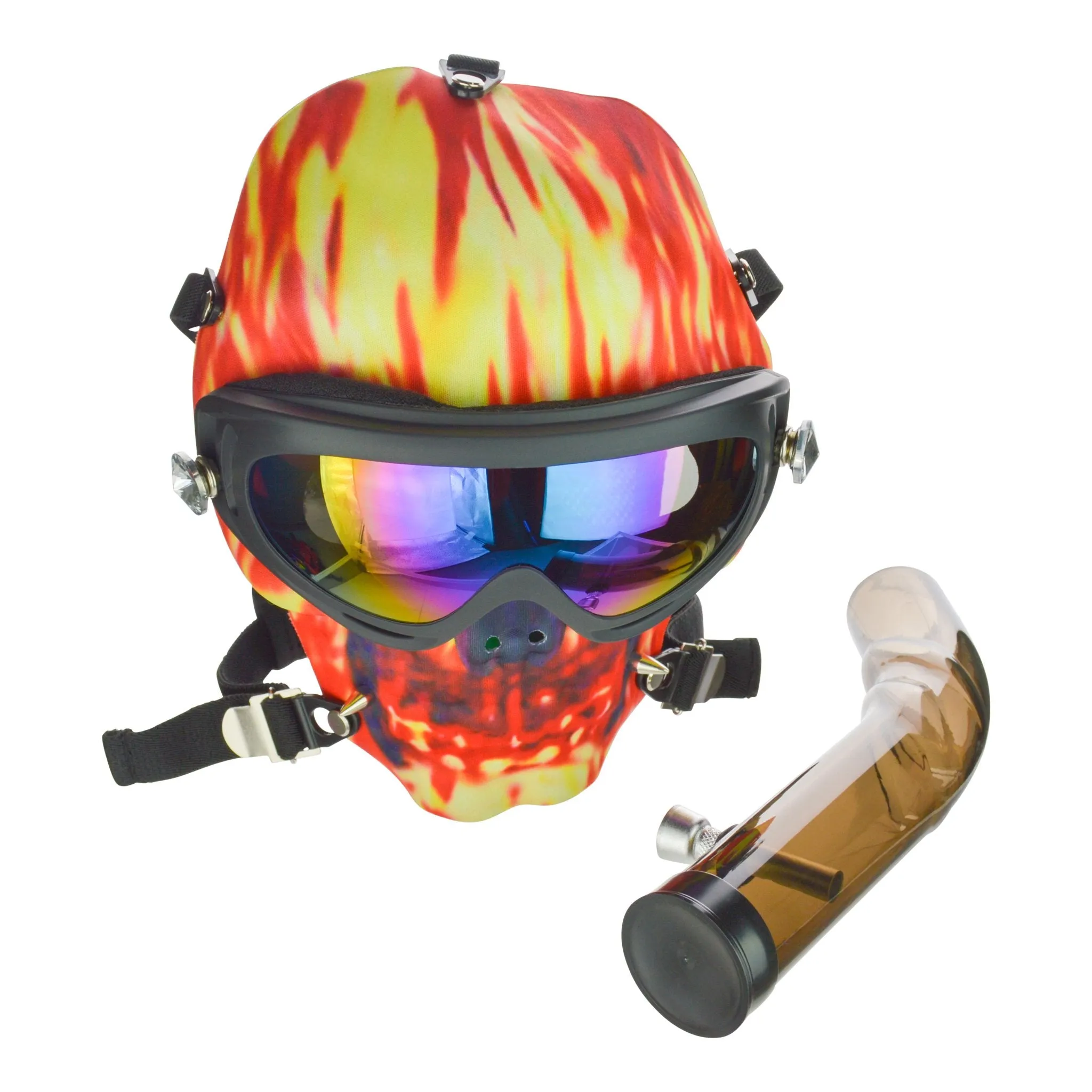 Silicone Mask Bong - 11in