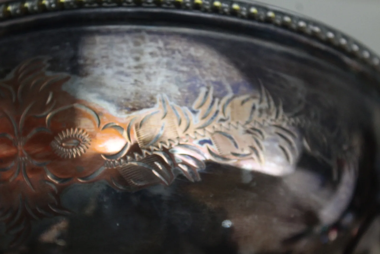Silver Plate Posy Bowl