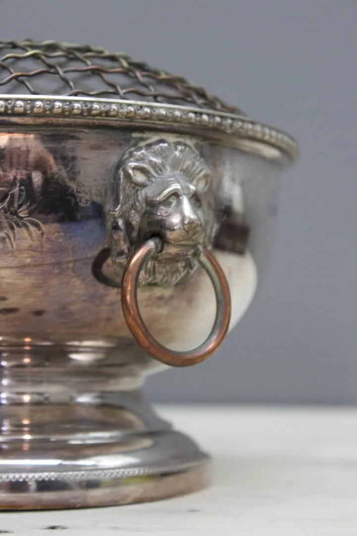 Silver Plate Posy Bowl