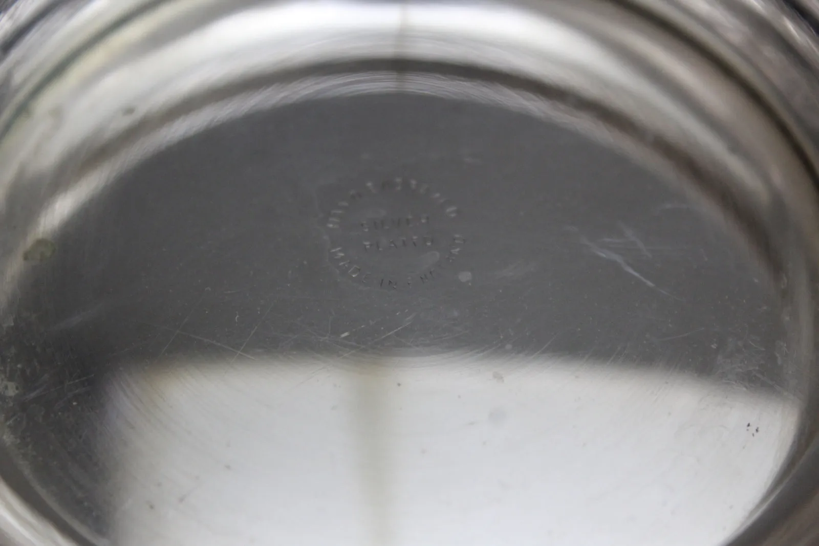 Silver Plate Posy Bowl