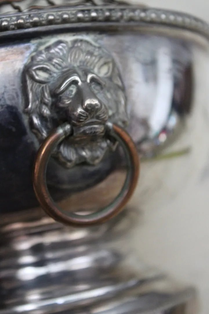 Silver Plate Posy Bowl