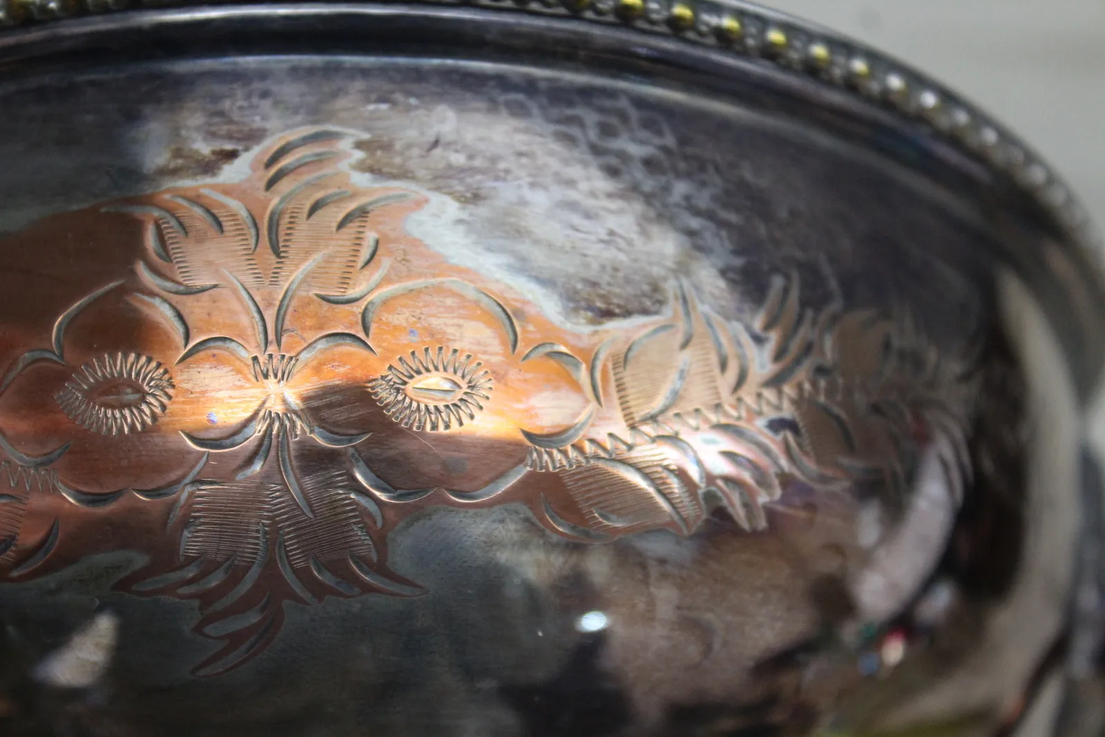 Silver Plate Posy Bowl