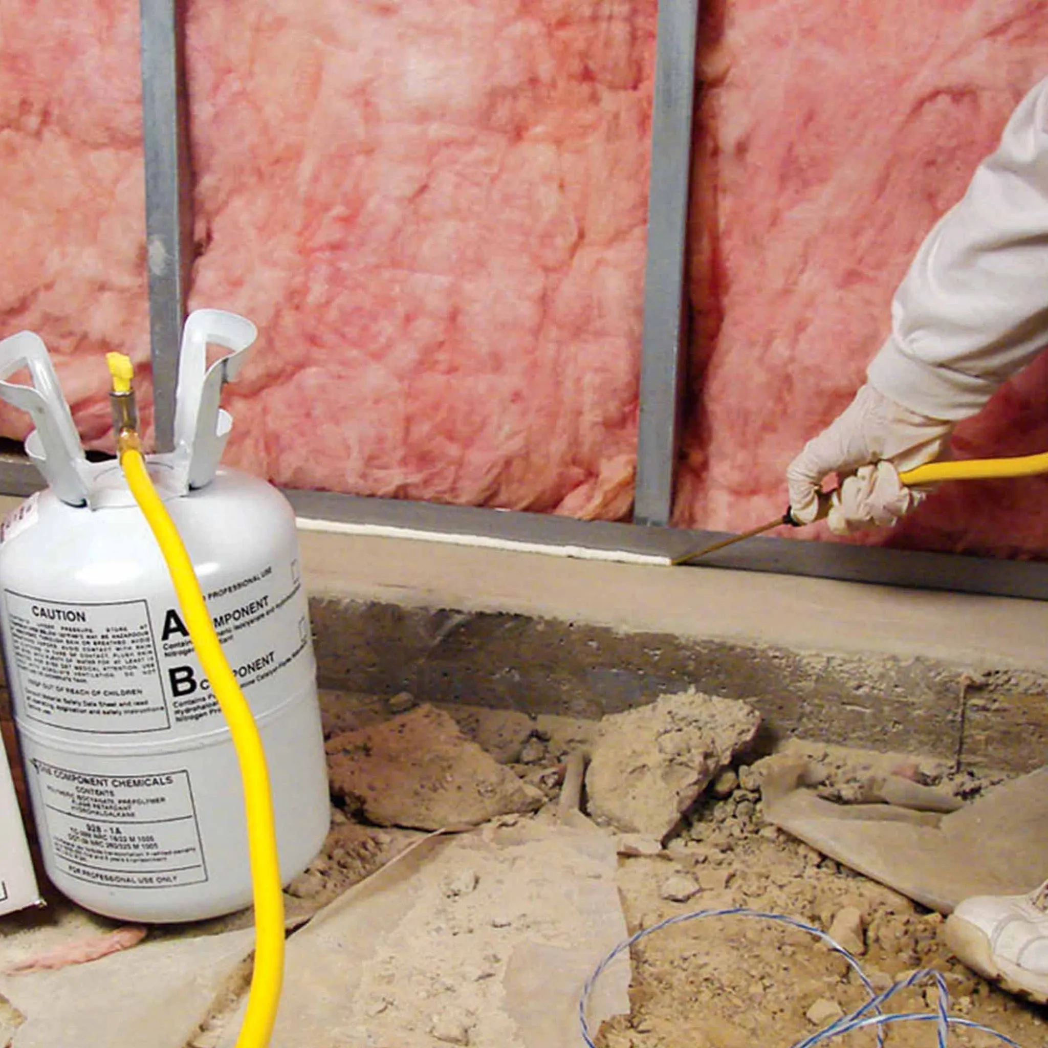 Single Component Spray Foam Sealant - HandiFoam® Cylinder Foam 16lb