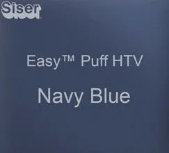Siser Easy Puff 12" HTV - Navy Blue