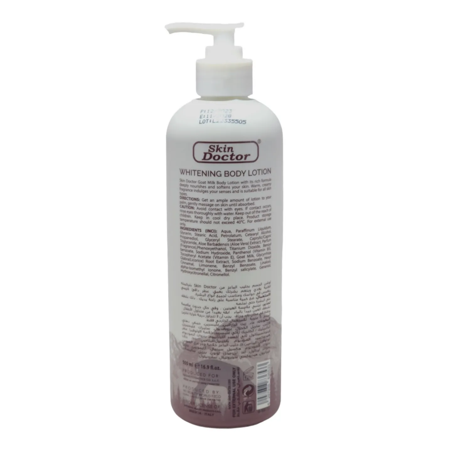 Skin Doctor Goat Milk Body Lotion 500ml