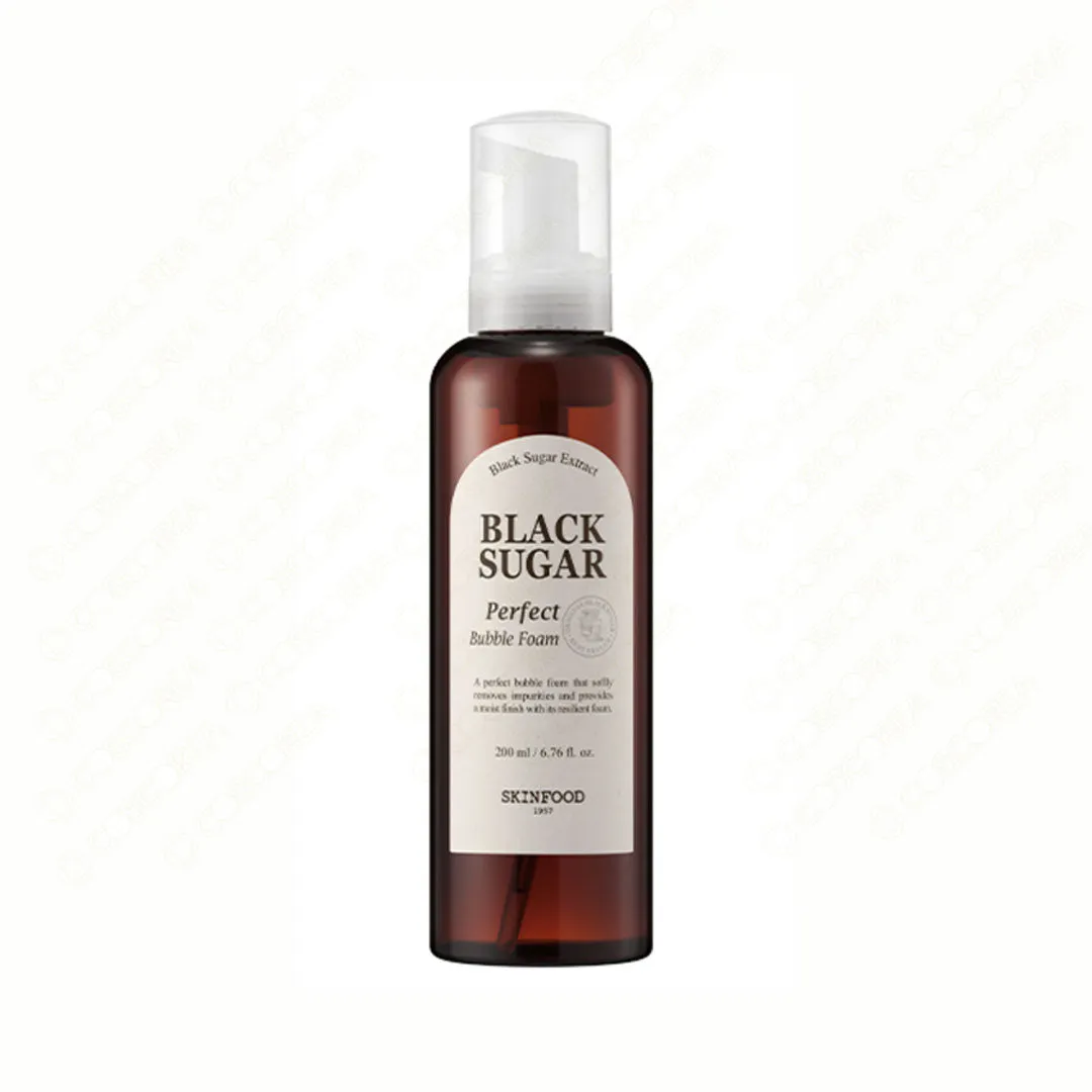 SKINFOOD Black Sugar Perfect Bubble Foam 200ml