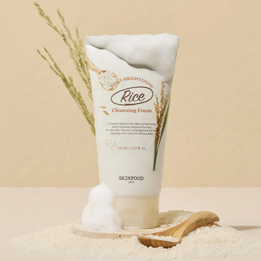 SKINFOOD Rice Daily Brightening Cleansing Foam 150ml