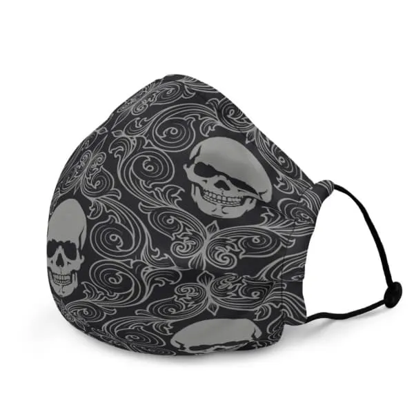 Skull Art face mask