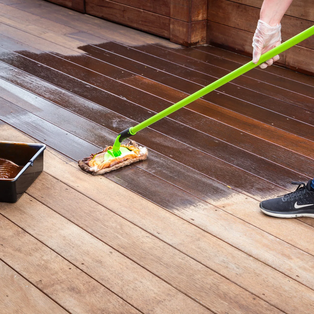 Smooth Deck Tread Prep And Paint Or Stain Kit
