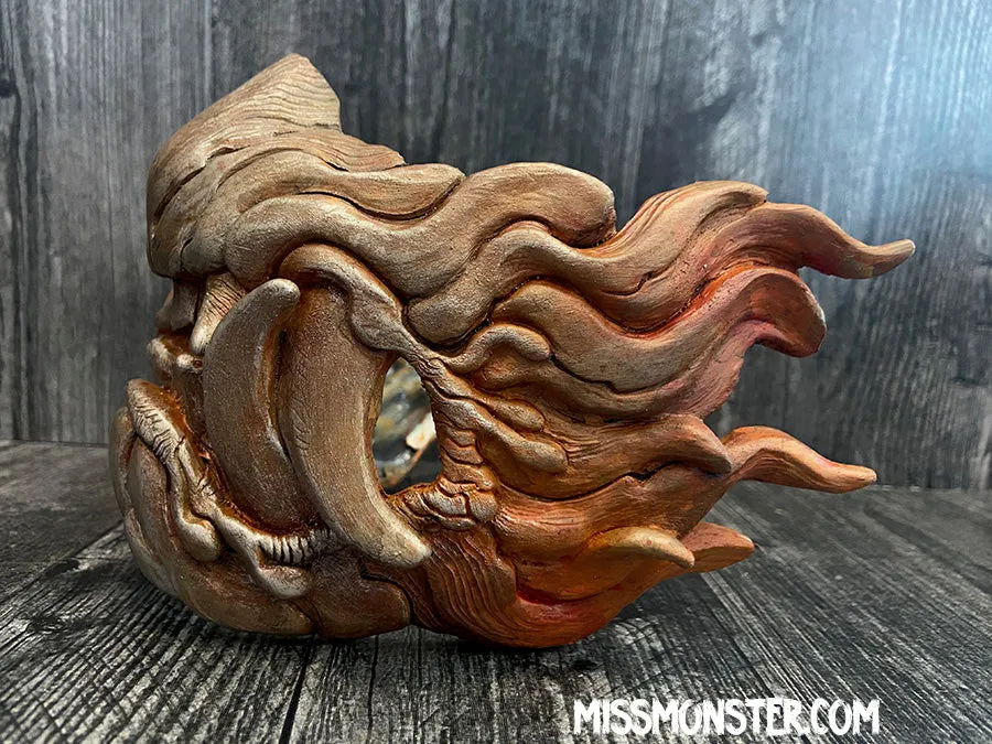 SNARL HALF MASK- RUST