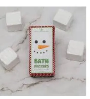Snowman Bath Fizzers