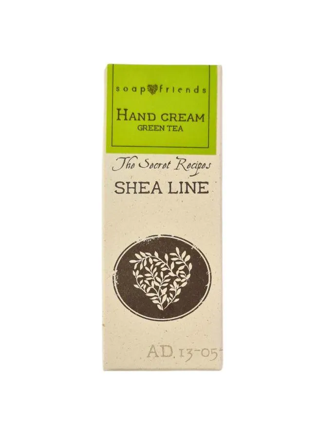 Soap&Friends Antioxidant-rich Hand Cream 20% Shea Butter Green Tea - Skin Protection, 80 ml