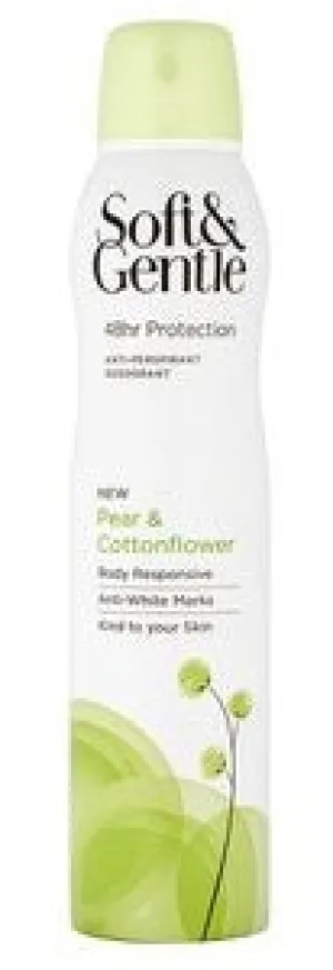 Soft & Gentle Anti-Perspirant Spray Pear & Cotton Flower 250 ml