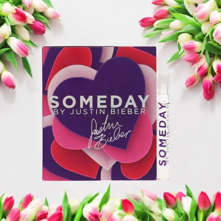 Someday by Justin Bieber Vial (sample)