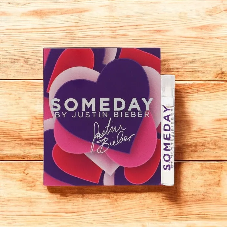 Someday by Justin Bieber Vial (sample)