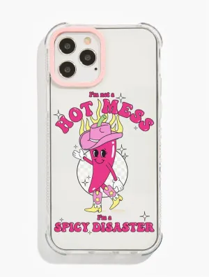 Spicy Disaster Shock iPhone Case
