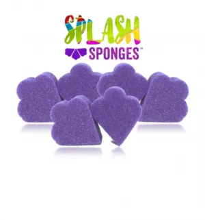 Splash Sponge, Wing, 6pc