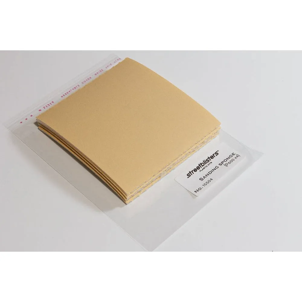 STREETBLISTERS Pack of 4 Sanding Sponge Grit 600 SB600-15504
