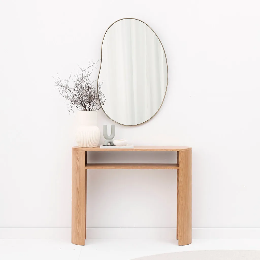 Studio Form I Mirror, Brass (M)