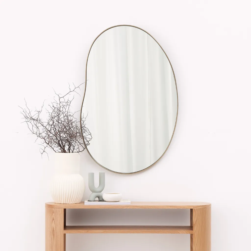 Studio Form I Mirror, Brass (M)