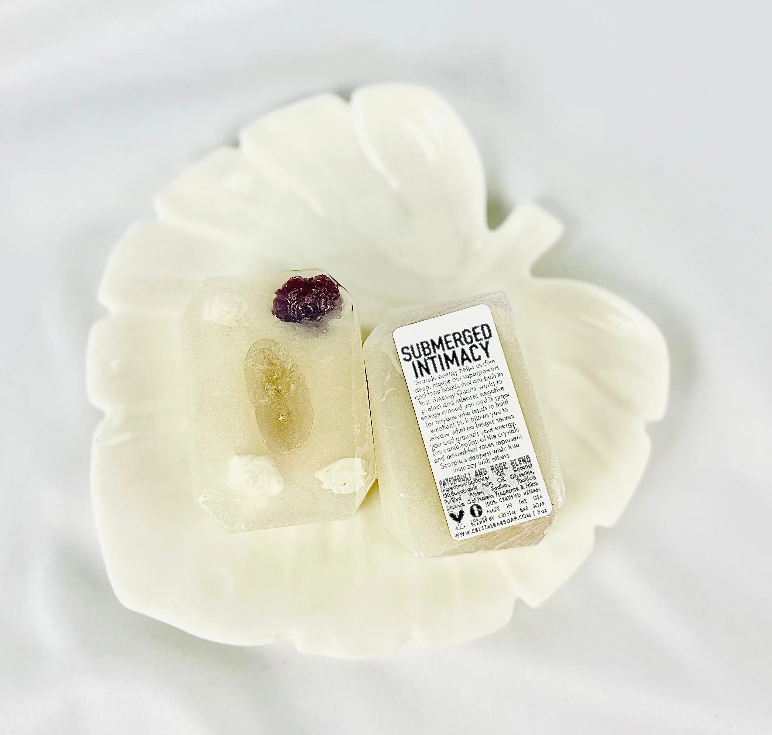 Submerged Intimacy Crystal Infused Bar Soap - Vegan