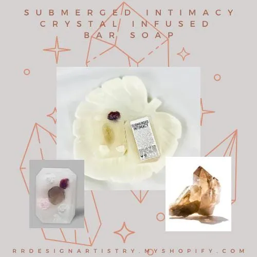 Submerged Intimacy Crystal Infused Bar Soap - Vegan