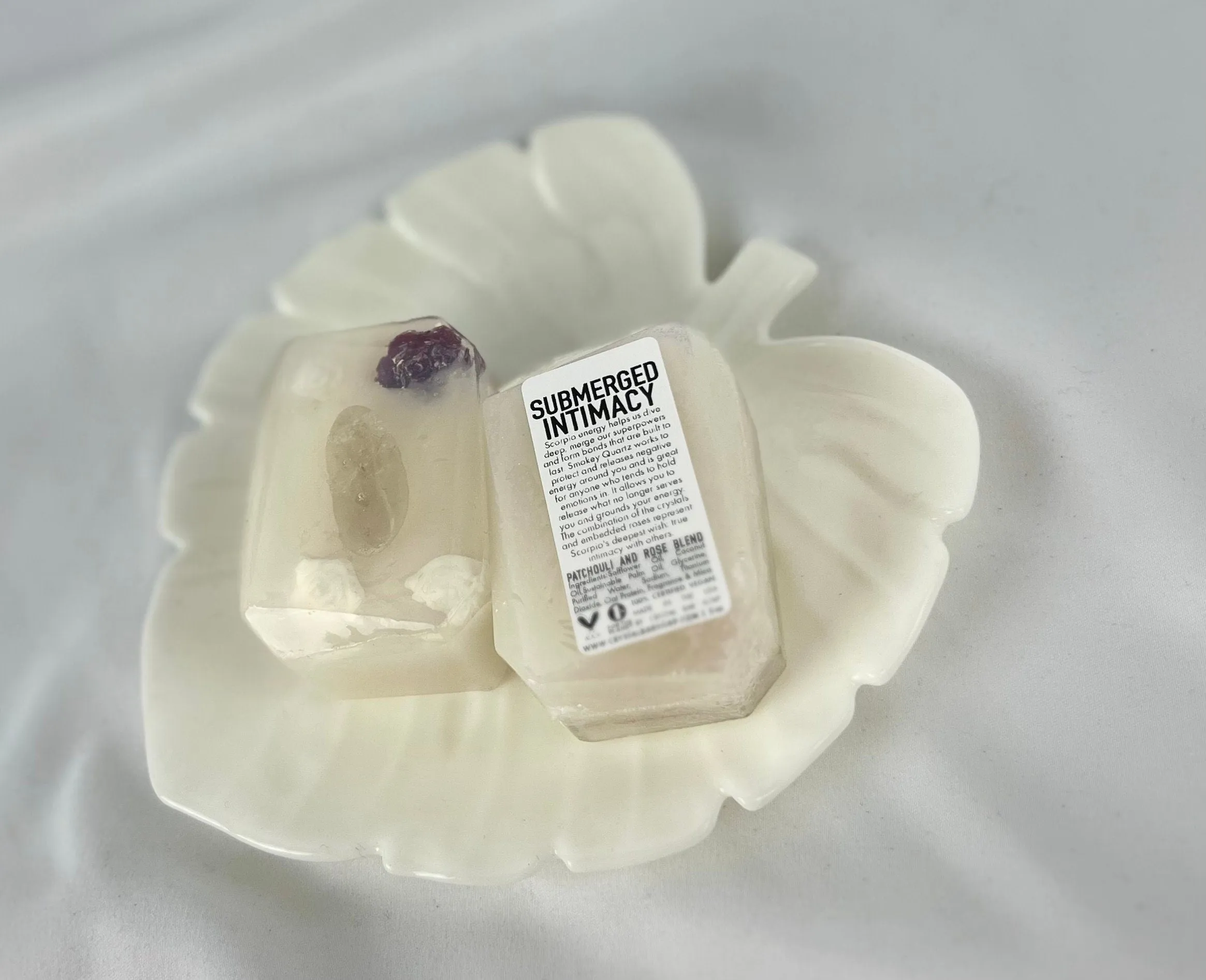 Submerged Intimacy Crystal Infused Bar Soap - Vegan