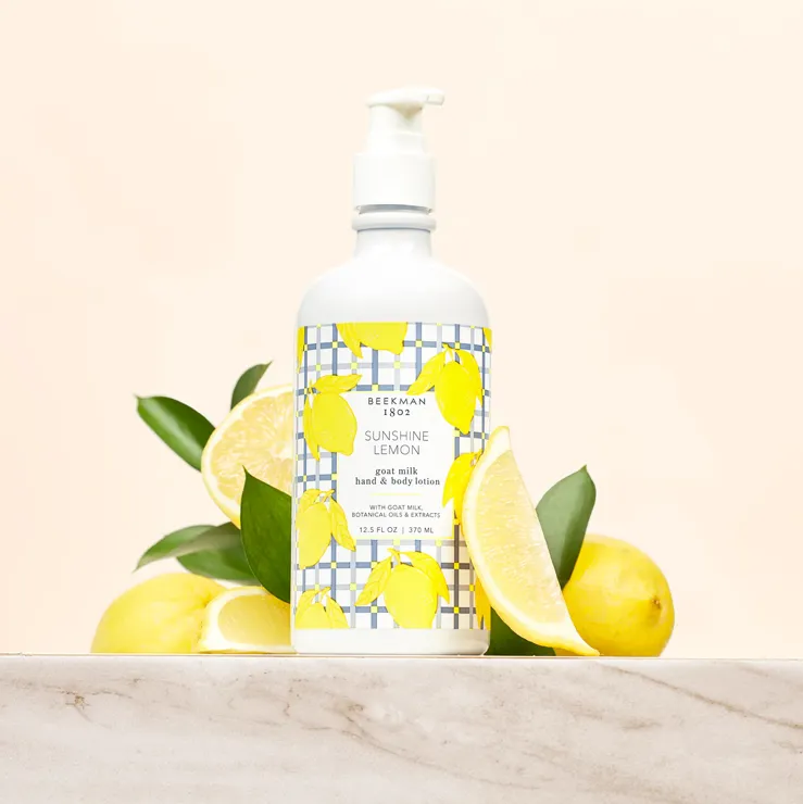 Sunshine Lemon Goat Milk Lotion