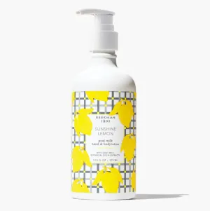 Sunshine Lemon Goat Milk Lotion