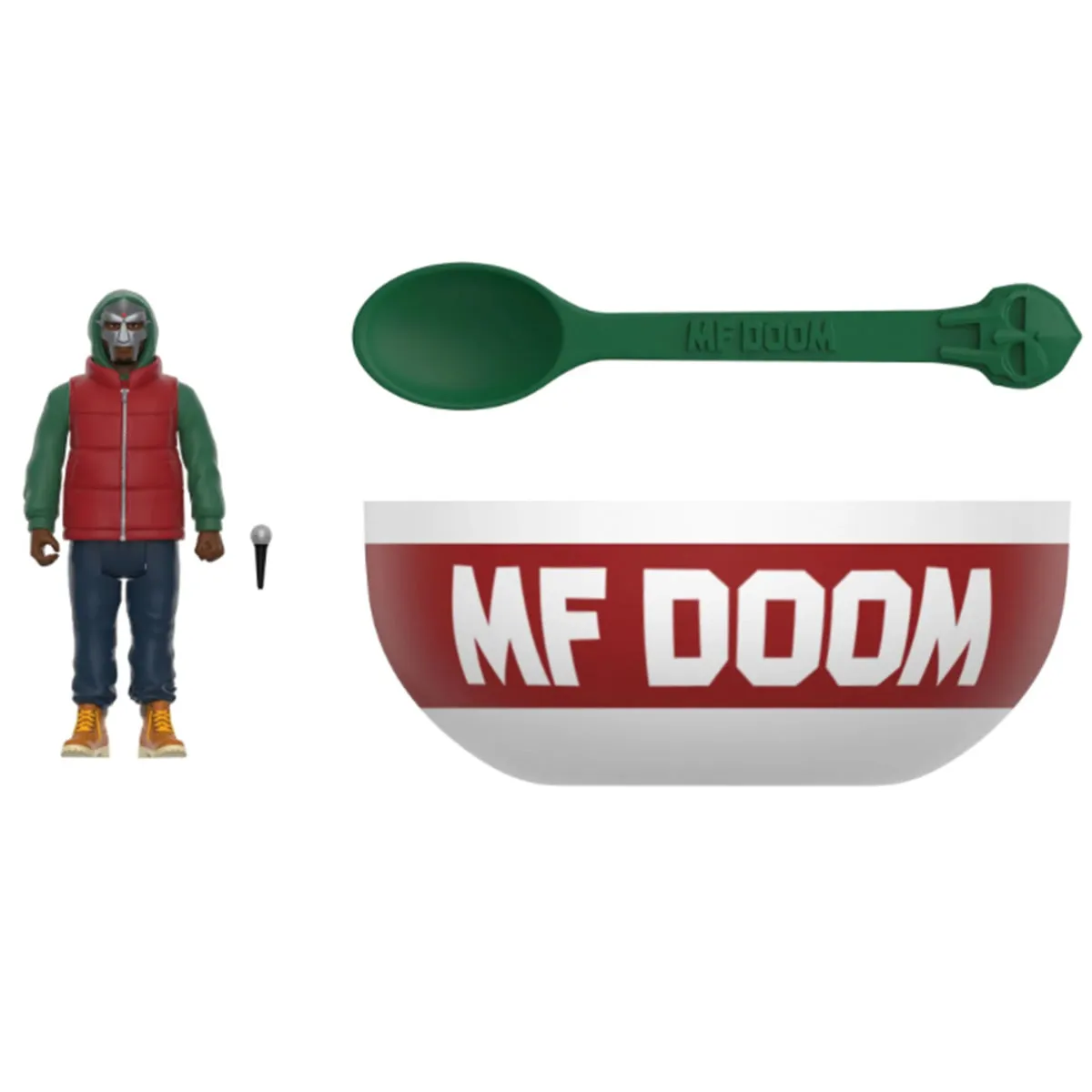 Super 7 MF Doom Cereal Bowl Figure