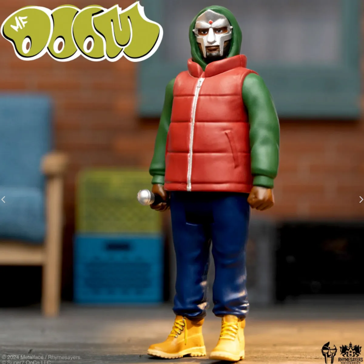 Super 7 MF Doom Cereal Bowl Figure