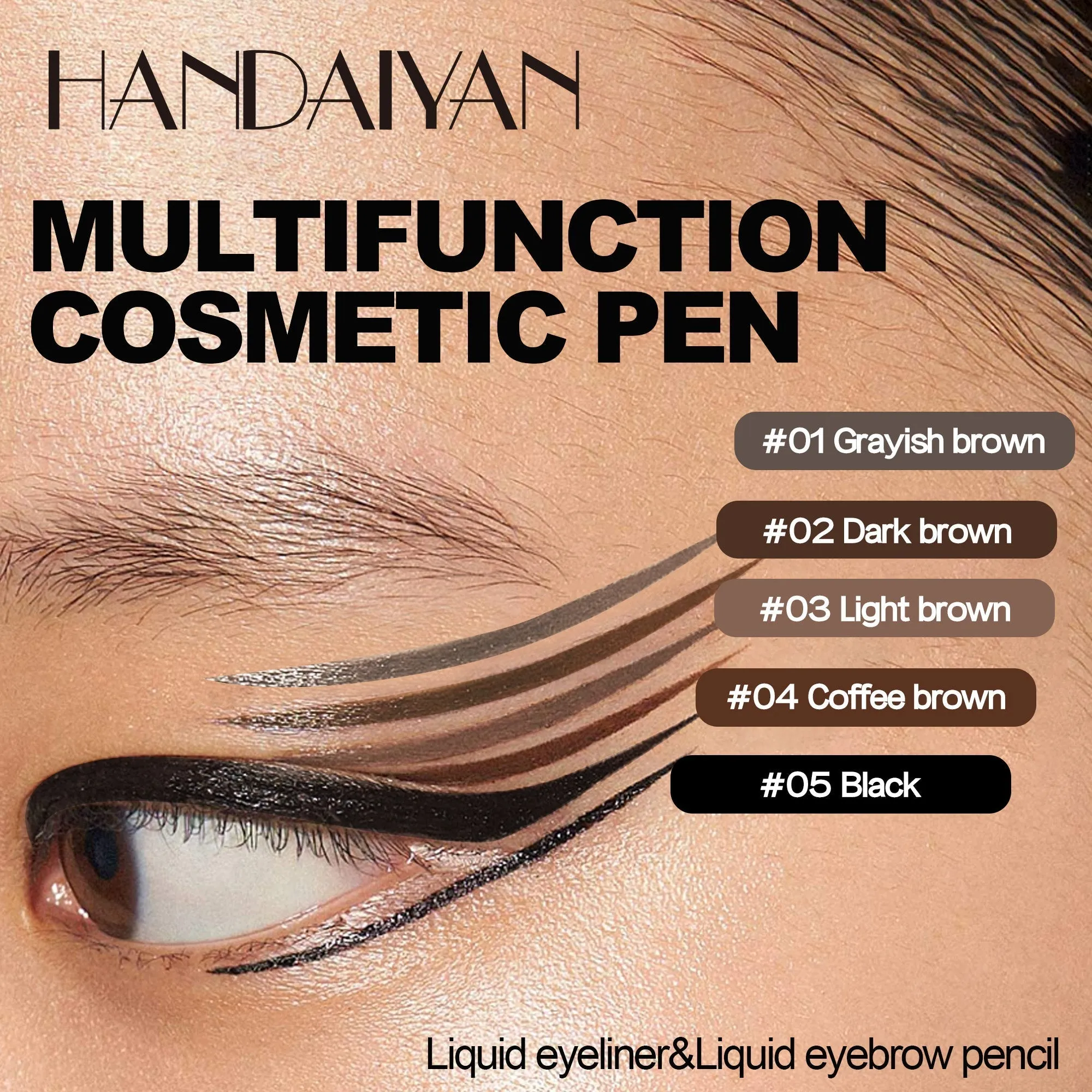 Super Thin Nib Liquid Eyebrow Pen
