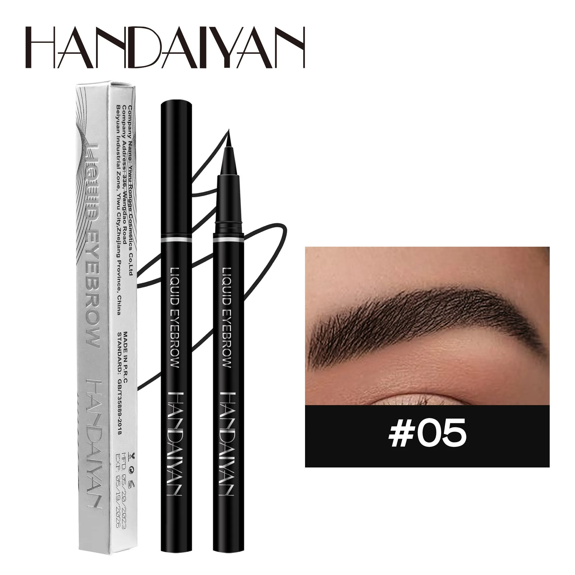 Super Thin Nib Liquid Eyebrow Pen