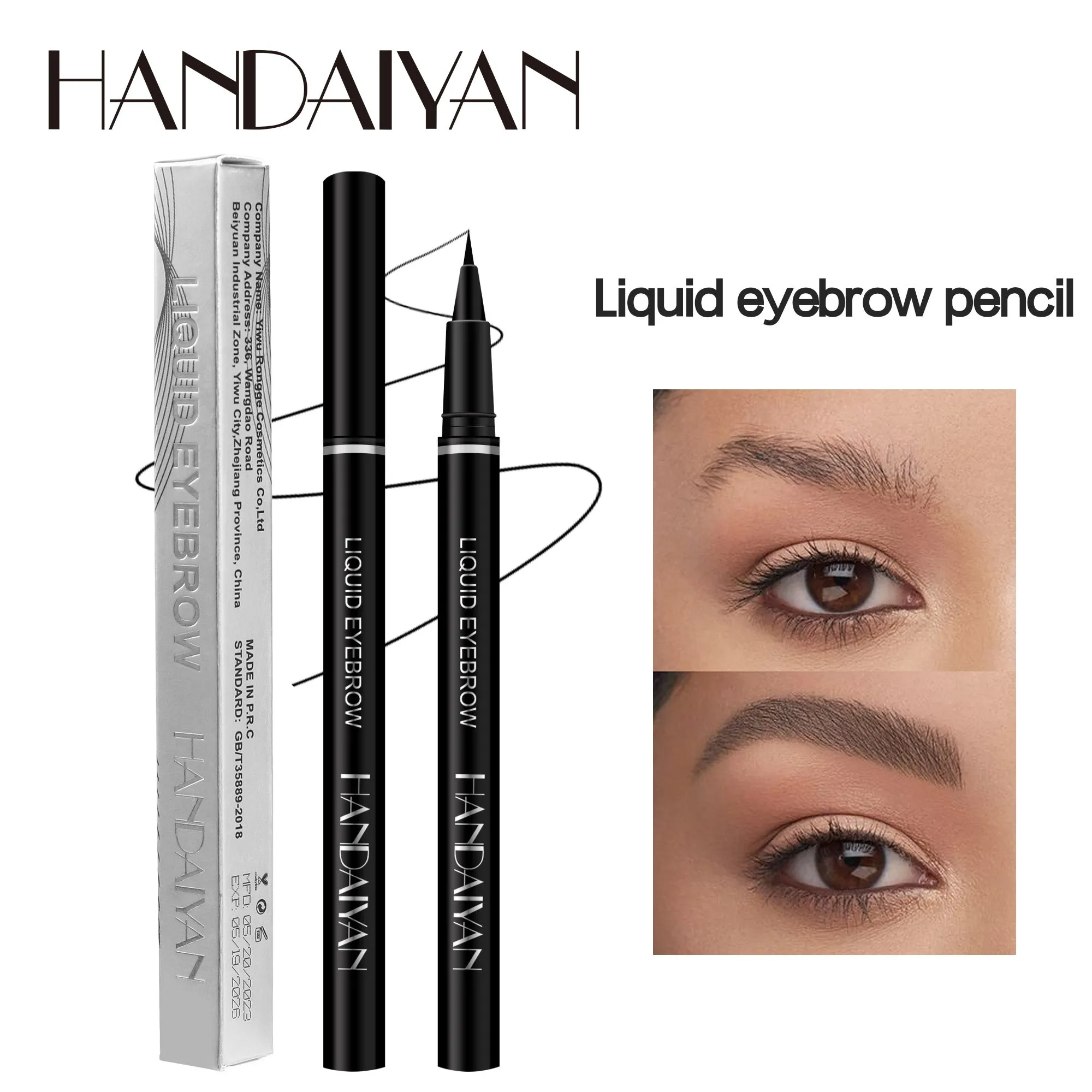 Super Thin Nib Liquid Eyebrow Pen