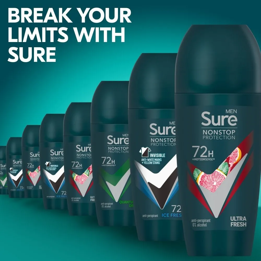 Sure Men Nonstop Protection 72h Ultra Fresh Anti-Perspirant Deodorant Roll On 50ml