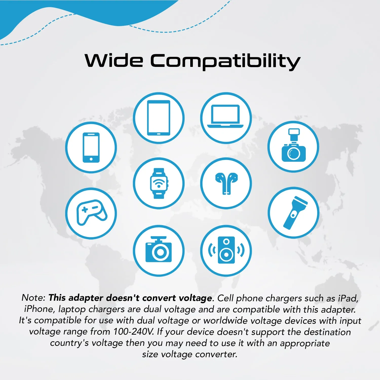 Switzerland Travel Adapter | Type J - USB-A & USB-C Ports   2 USA Outlet (AP-11A)