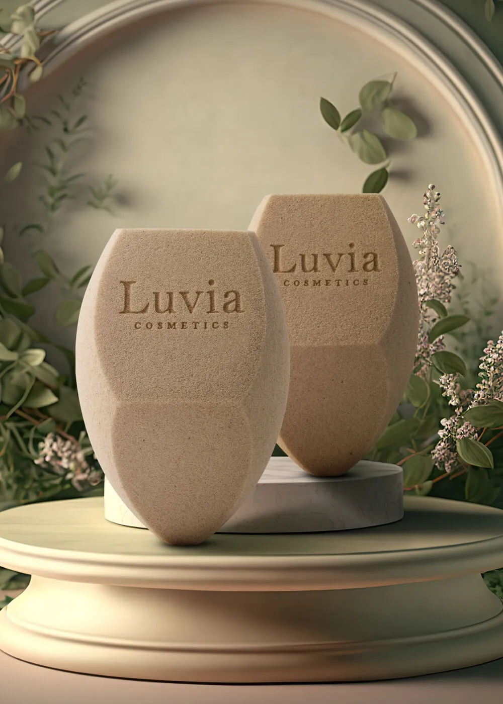 Tea Make-up Sponge Set