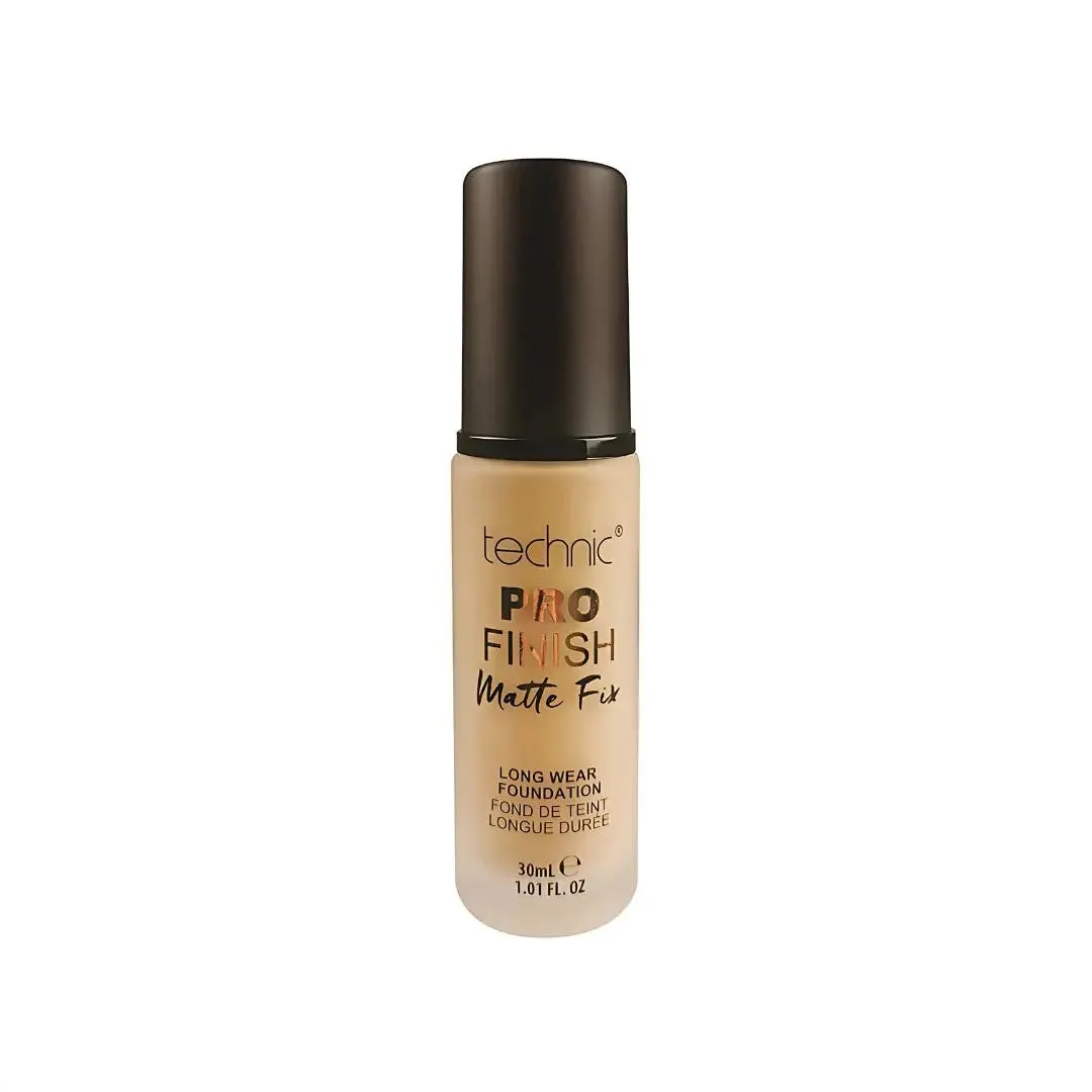 Technic Pro Finish Matte Fix Foundation - Honey