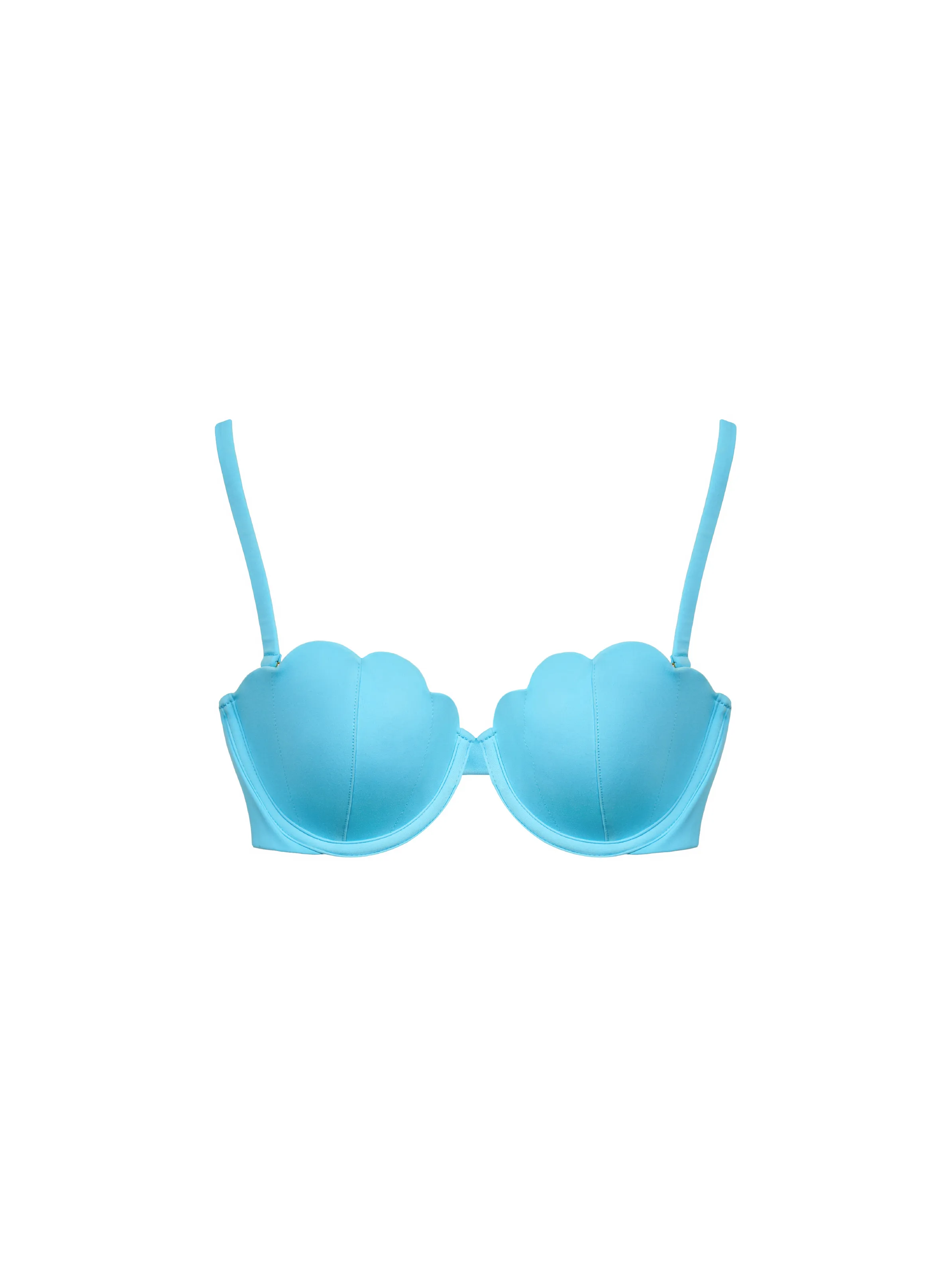 The Contour Bra - Aqua