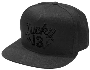 The SHOCKER Cap - BLACK/BLACK