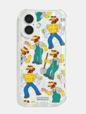 The Simpsons Groundskeeper Willie Shock iPhone Case