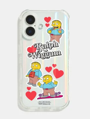 The Simpsons Ralph Sticker Shock iPhone Case