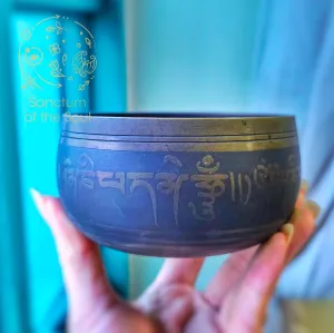Tibetan Singing Bowl - Brass