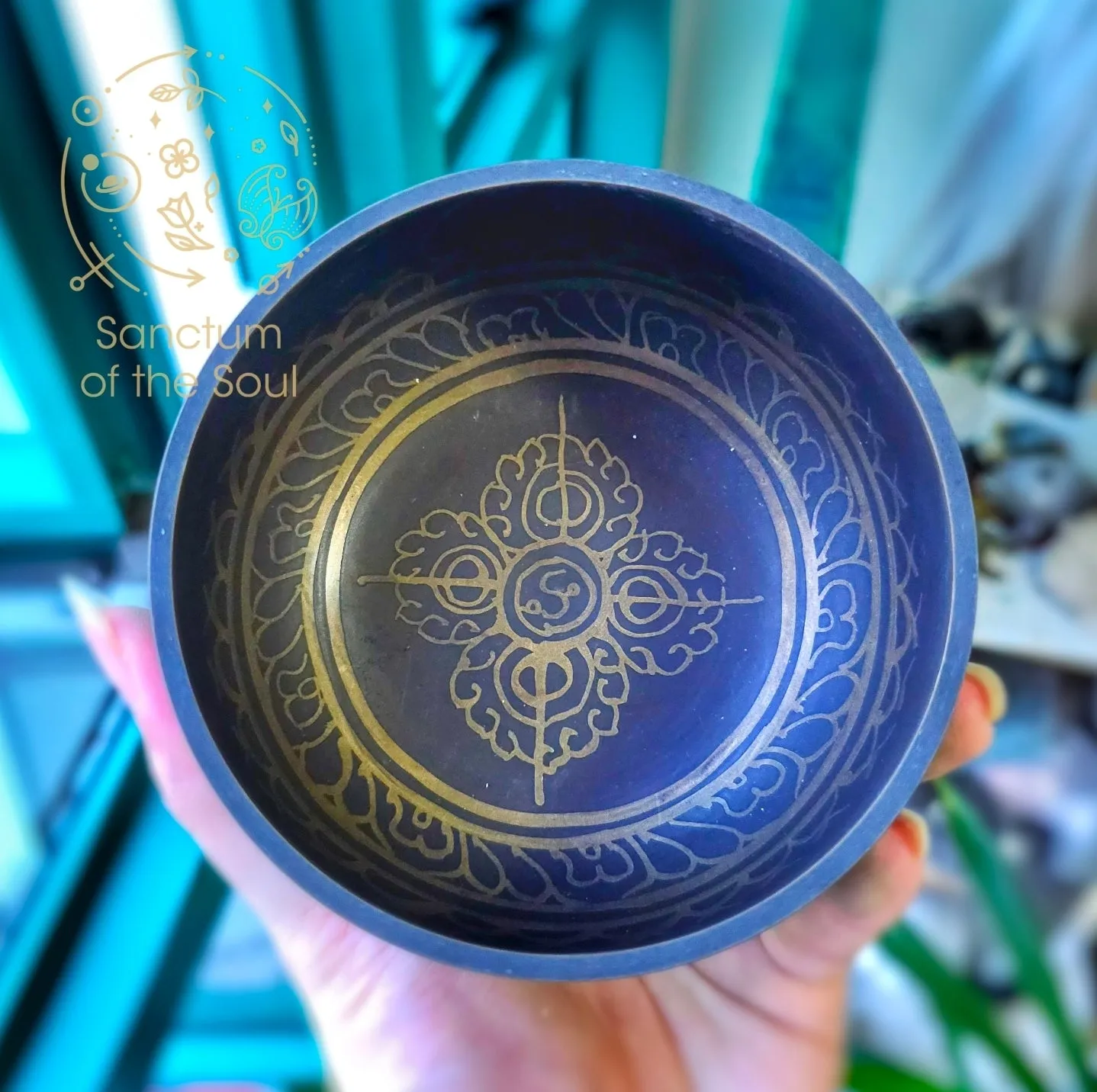 Tibetan Singing Bowl - Brass