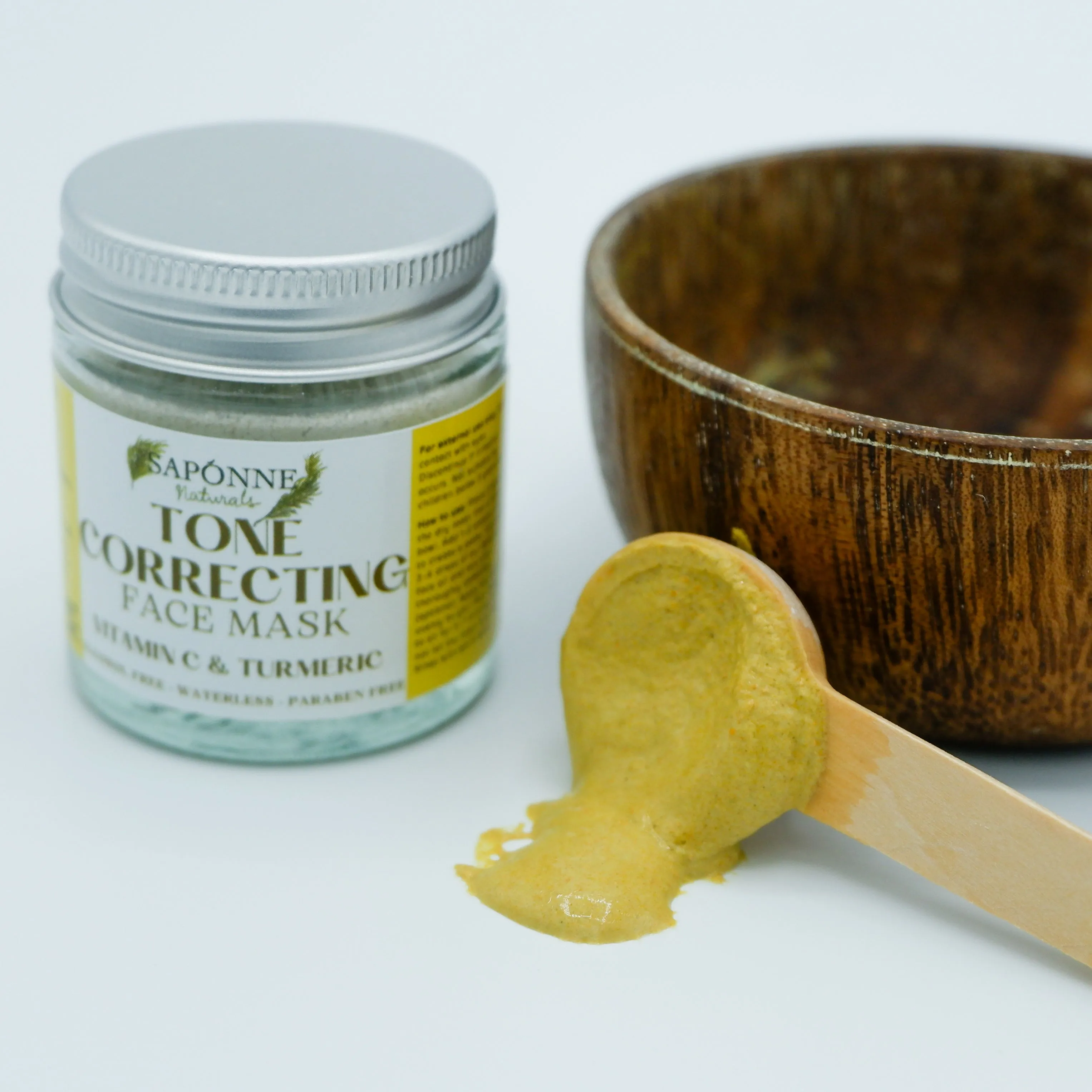 Tone Correcting Face Mask with Vitamin C and Turmeric