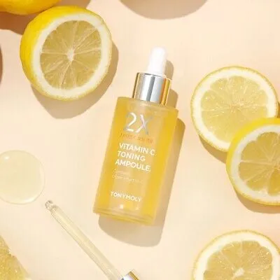 TONYMOLY 2X Vitamin C Toning Ampoule  سيروم فيتامين سي