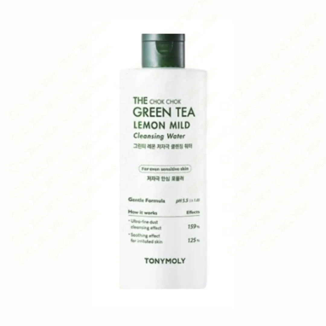 Tonymoly The Chok Chok Green Tea Lemon Mild Cleansing Water 300ml