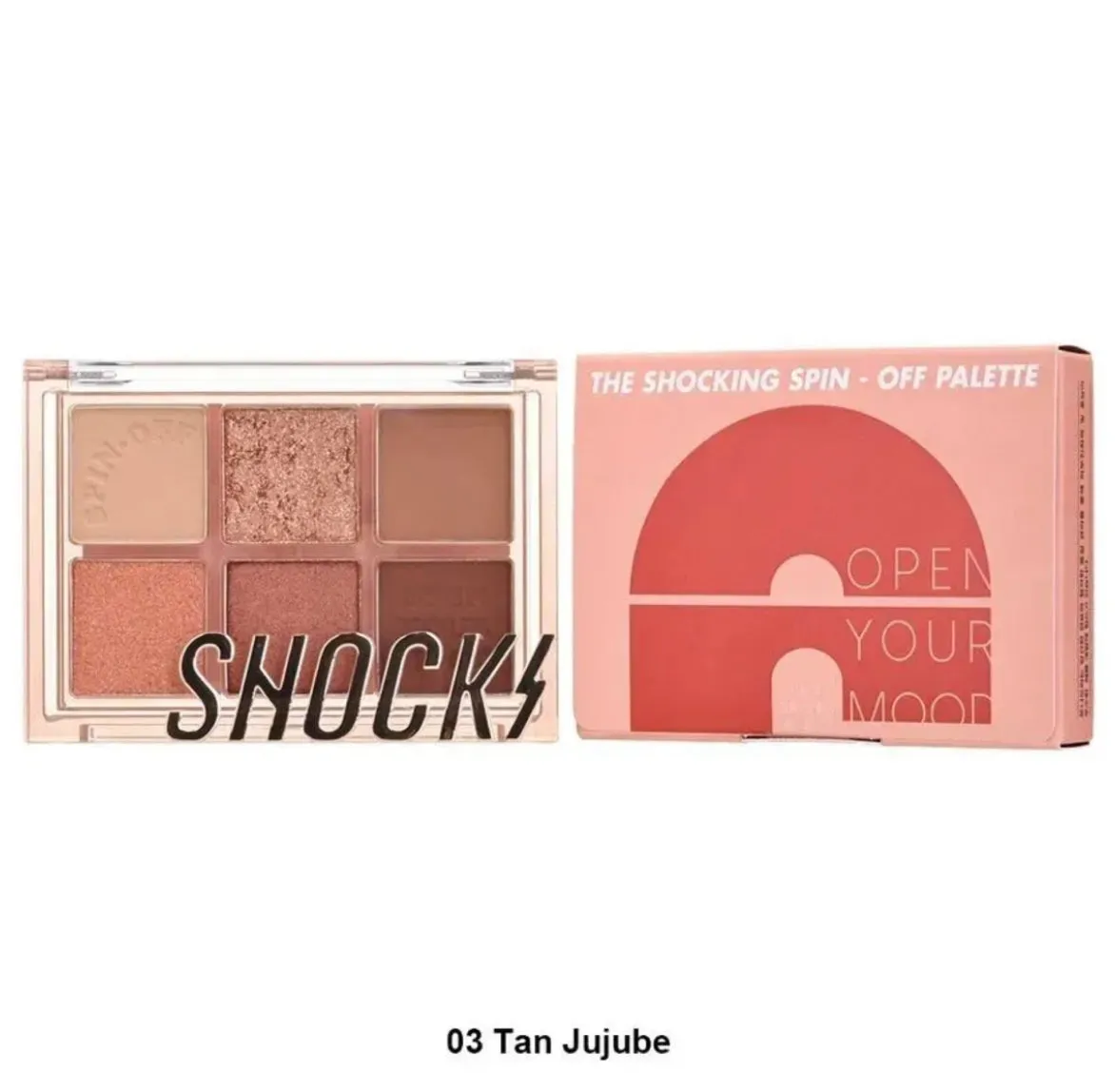 TONYMOLY The Shocking Spin Off Palette 03 Tan Jujube بالت شدو